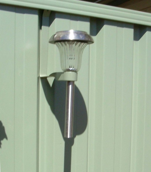 Colorbond  Fence Solar Light Hangups